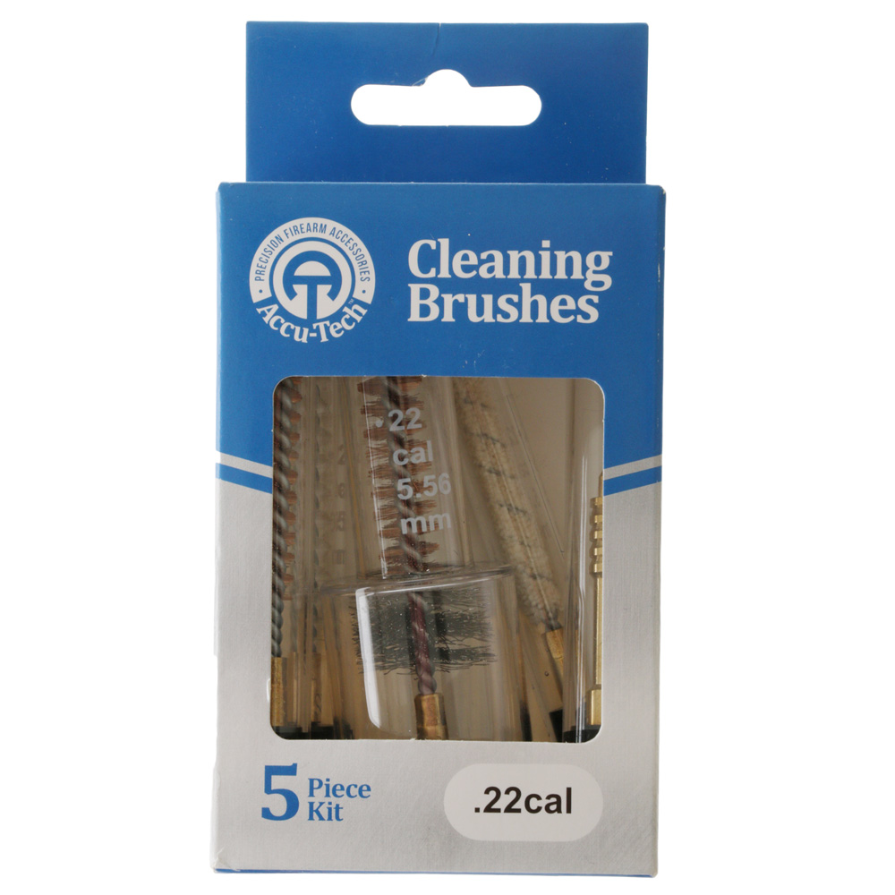Accu-Tech Cleaning Brush Kit 5 Piece .22 1 Accu-Tech Cleaning Brush Kit 5 Piece .22