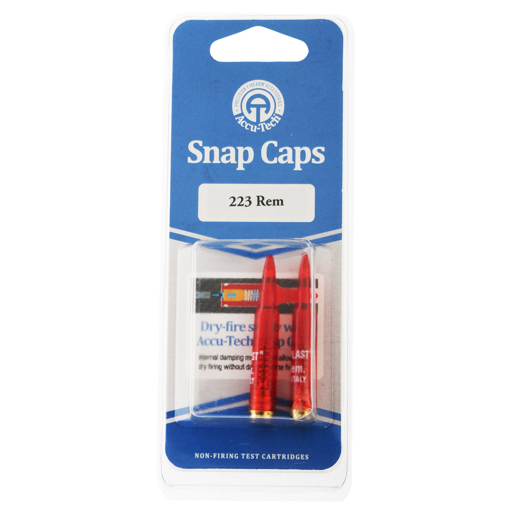 Accu-Tech Snap Caps Non-Firing Test Cartridge 223 Rem Qty 2 1 Accu-Tech Snap Caps Non-Firing Test Cartridge 223 Rem Qty 2