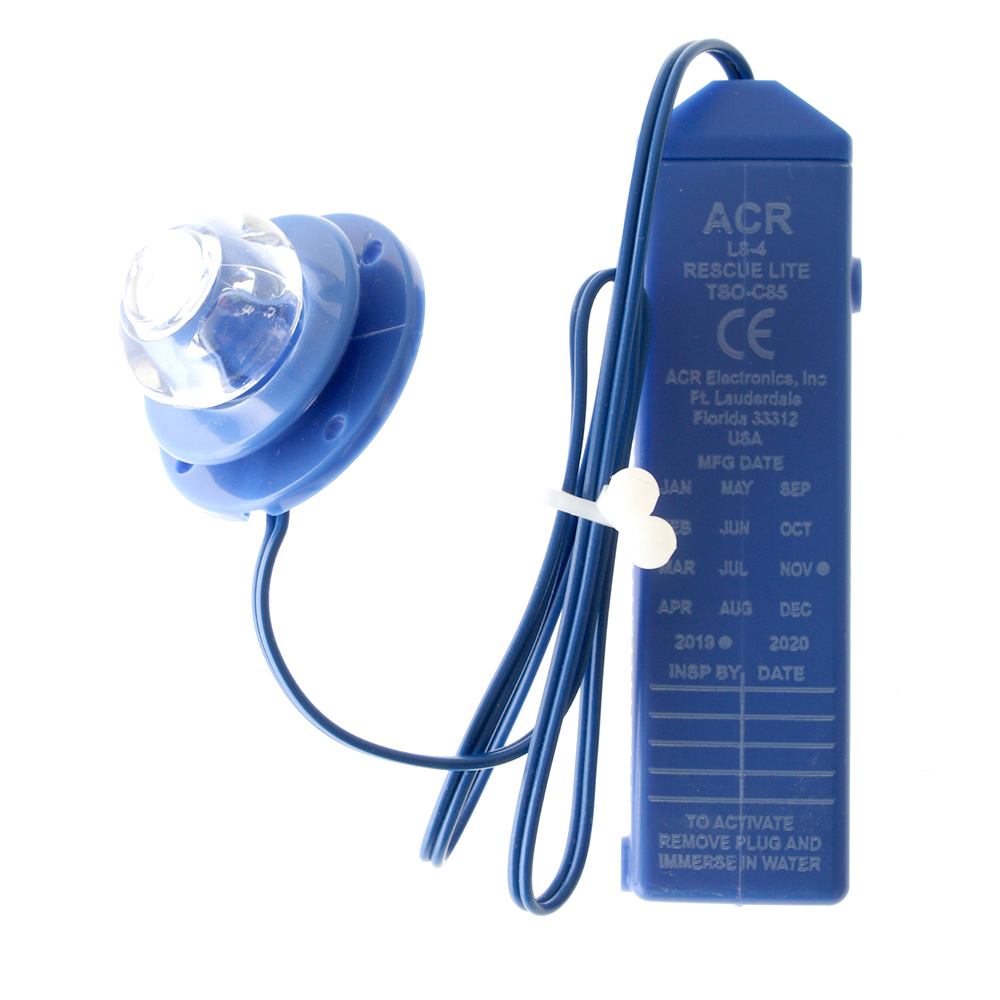 ACR L8-4 Water Activated Personal Rescue Light 1 ACR L8-4 Water Activated Personal Rescue Light