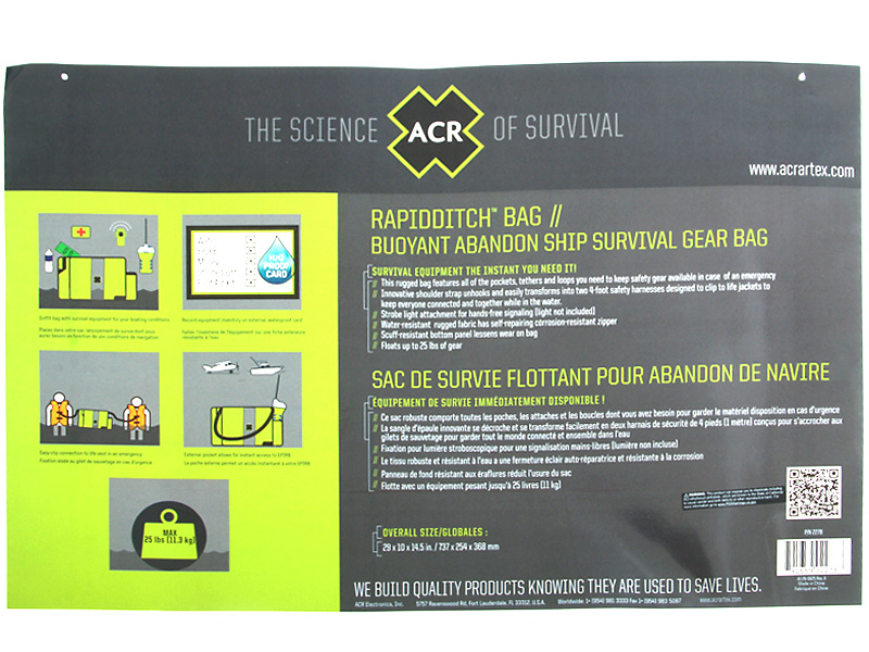 ACR 2278 RapidDitch Safety Grab Bag 7 ACR 2278 RapidDitch Safety Grab Bag - Image 7
