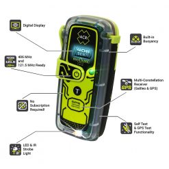 ACR ResQLink View 425 Advanced Floating PLB With Digital Display - NZ Coded -Actisense US Store plb425 5 1